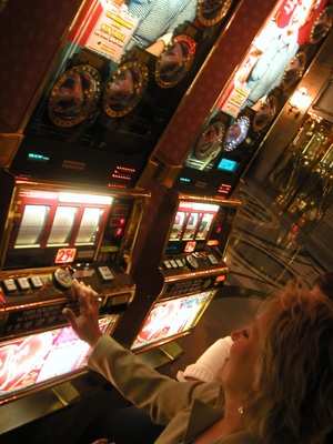 A view of the slots