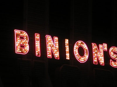 Some of the interesting typography of Las Vegas
