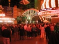 The crowd gathering to listen to a concert by the band Kingship