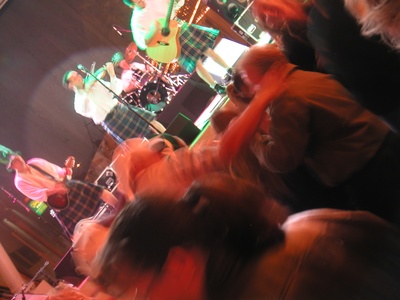 The crowd getting into Kingship's jams