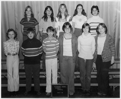 Schubert Grade School Student Council 1977-78