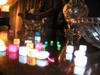 Beads on the table. Beads on the table.
