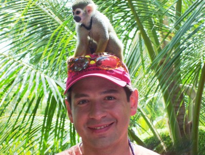 Monkey On Joe's Head Dominican Republic 2004